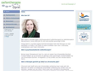 OPREL OEFENTHERAPIE MENSENDIECK A
