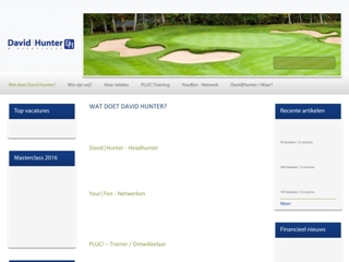 DAVID HUNTER & ASSOCIATES BV