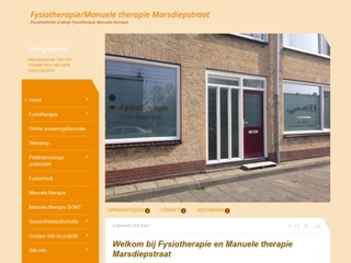 FYSIOTHERAPIE & MANUELE THERAPIE MARSDIEPSTRAAT