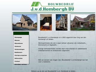 HOMBERGH BV BOUWBEDRIJF J VD