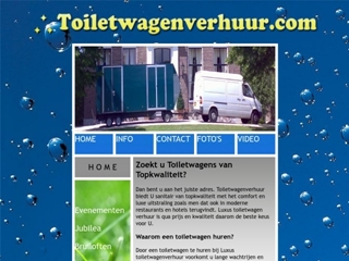 LUXUS TOILETWAGENVERHUUR