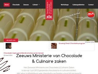 ZEEUWS MINISTERIE VAN CHOCOLADE & CULINAIRE ZAKEN