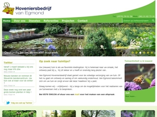EGMOND CHRIS VAN HOVENIERS- EN SIERBESTRATINGSBEDRIJF