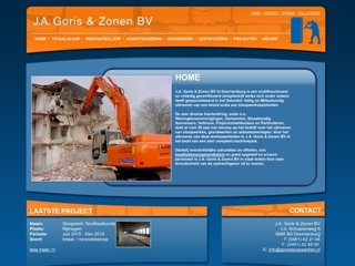 GORIS EN ZN BV SLOOP- EN GRONDWERKEN ASBESTSANERING