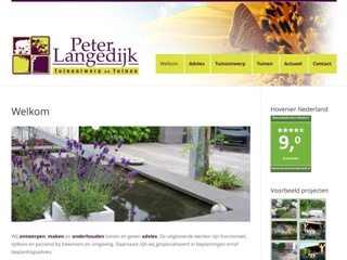 PETER LANGEDIJK TUINONTWERP EN TUINEN