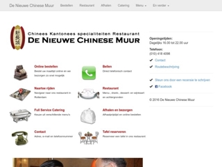 NIEUWE CHINESE MUUR FINE EASTERN RESTAURANT DE