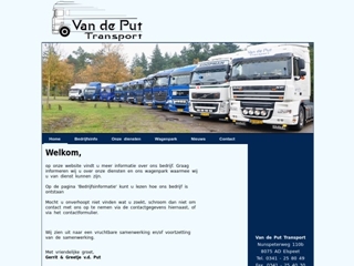 PUT TRANSPORT VAN DE
