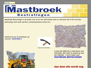 MARCEL MASTBROEK BESTRATINGEN