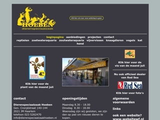 HOEBEN DIERENSPECIAALZAAK P J