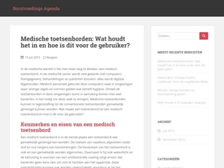 BORSTVOEDINGSAGENDA