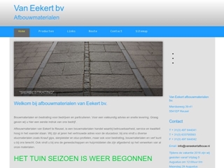 EEKERT VAN AFBOUWMATERIALEN BV
