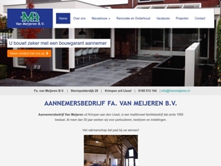 MEIJEREN TIMMER- EN AANNEMERSBEDRIJF VAN