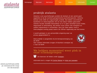 ATALANTA PSYCHOTHERAPIEPRAKTIJK