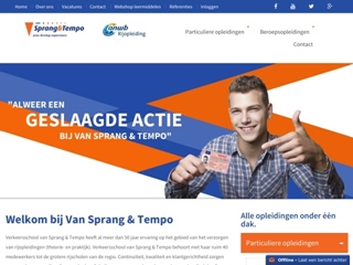 SPRANG EN TEMPO AUTORIJSCHOOL VAN
