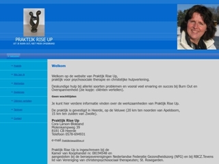 PRAKTIJK RISE UP PSYCHOSOCIALE THERAPIE EN CHR HULPVERLENING