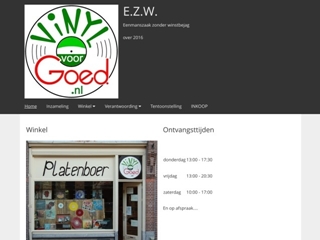 VINYL VOOR GOED