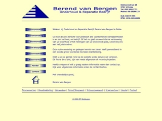 B. VAN BERGEN VOF