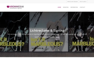 KROMMEDIJK LICHTRECLAME & SIGNING