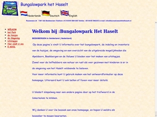 BUNGALOWPARK HET HASELT