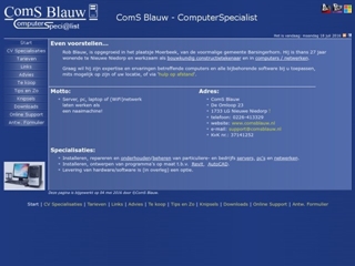 COMS BLAUW