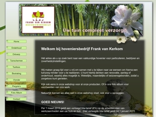 KERKOM HOVENIERSBEDRIJF FRANK VAN