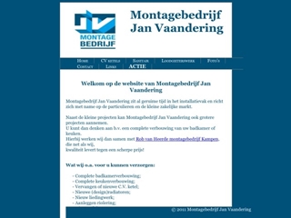 VAANDERING MONTAGEBEDRIJF JAN