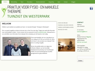 FYSIO- & MANUELE THERAPIE TUINZIGT EN WESTERPARK