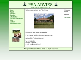 PSA ADVIES AGRARISCH ADVIESBUREAU