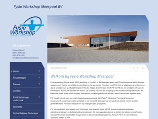 WORKSHOP MEERPAAL FYSIO