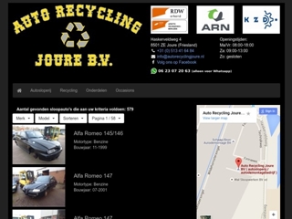 AUTORECYCLING/SLOPERIJ JOURE BV