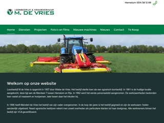 VRIES AGRARISCH LOONBEDRIJF M DE