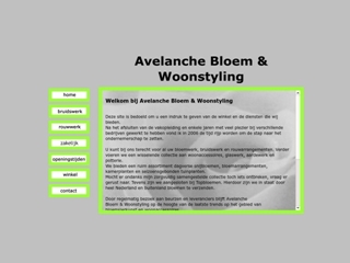 AVELANCHE BLOEM- EN WOONSTYLING