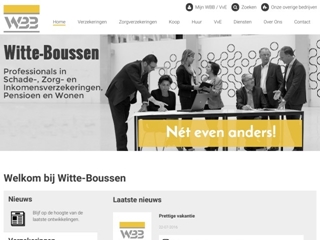WITTE-BOUSSEN ASSURANTIEN BV