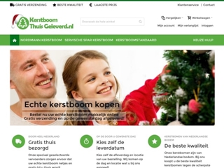 KERSTBOOMTHUISGELEVERD