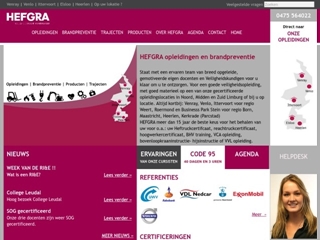 HEFGRA OPLEIDINGEN & BRANDPREVENTIE BV