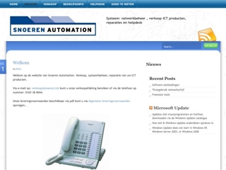 SNOEREN AUTOMATION