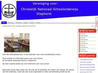 CHRISTELIJK NATIONALE SCHOOL VOOR PRIMAIR ONDERWIJS