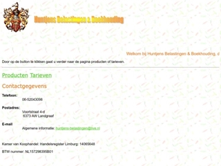 HUNTJENS BELASTINGEN & BOEKHOUDING