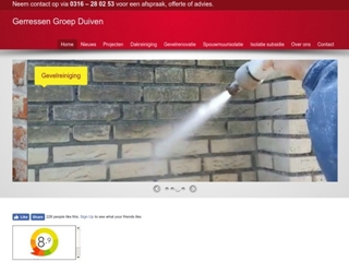 GERRESSEN GEVELRENOVATIE SPOUWMUURISOLATIE