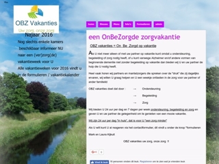 OBZ VAKANTIES