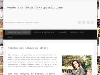 BERG TEKSTPRODUCTIES DRS RENEE TER