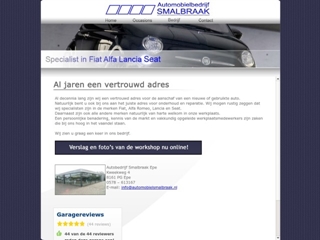 SMALBRAAK FIAT ALFA LANCIA SEAT SPECIALIST