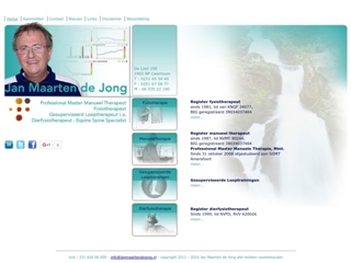 JONG J M DE
