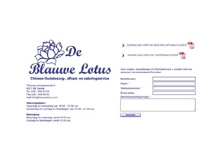 BLAUWE LOTUS CHINEES-IND AFHAALCENTRUM DE
