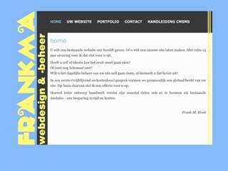 FRANKMA WEBDESIGN & -BEHEER