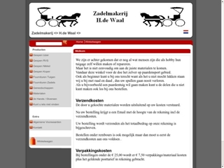 WAAL ZADELMAKERIJ H DE