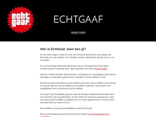 ECHT GAAF