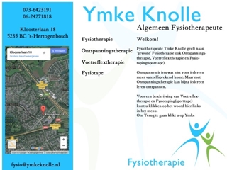 YMKE KNOLLE FYSIOTHERAPIE