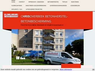 CHRIS OVERBEEK BETONHERSTEL-BETONBESCHERMING