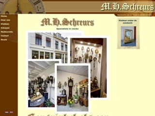 M.H. SCHREURS ANTIEKE KLOKKEN